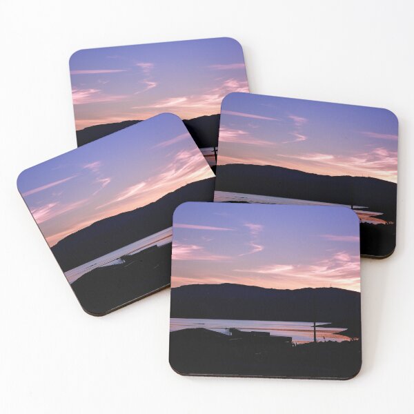 Item preview, Sunset at Portavadie Scotland designed and sold by Lynn Bolt.