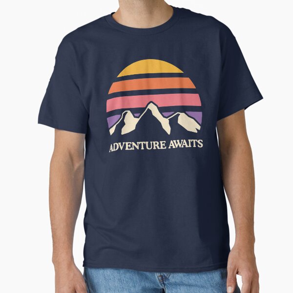 Item preview, Adventure Awaits | Mountain Sun designed and sold by retroready.