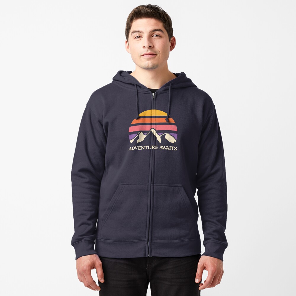 Item preview, Zipped Hoodie designed and sold by retroready.