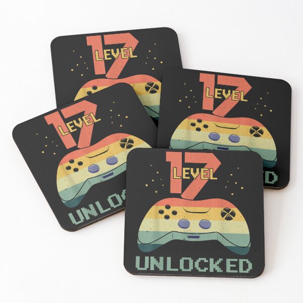 Item preview, Vintage Age 17 Year Old Level Unlocked Gamer Video Game designed and sold by Gabeporte.