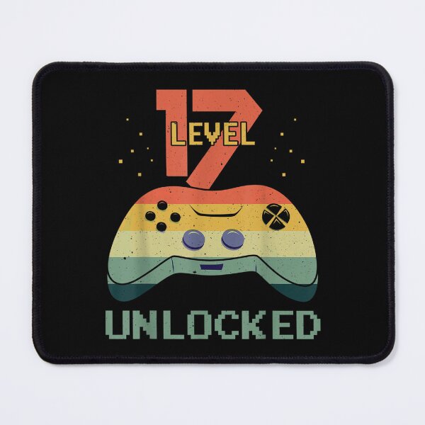 Item preview, Vintage Age 17 Year Old Level Unlocked Gamer Video Game designed and sold by Gabeporte.