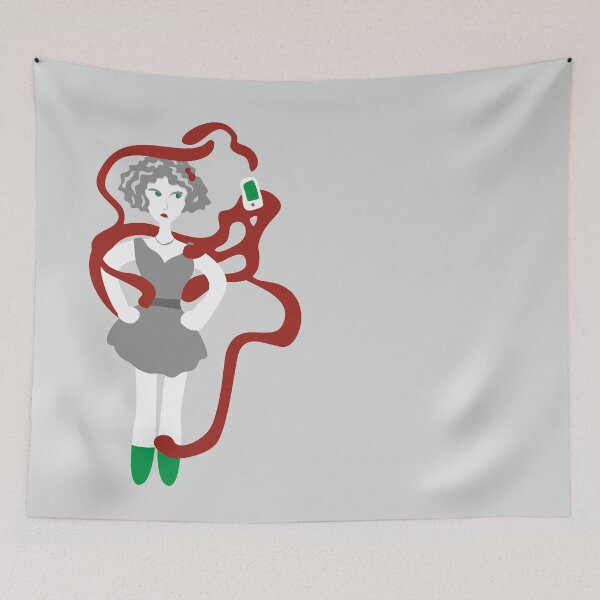 Item preview, Socialmedia Lady - addiction designed and sold by XOOXOO.