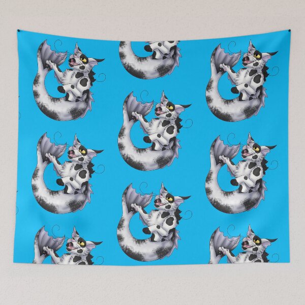 Item preview, Purrmaid: Black Bicolor designed and sold by spyroid101.