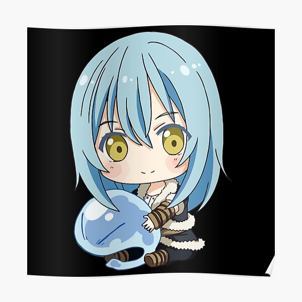 Rimuru Tempest Slime Chibi Poster For Sale By Queenakisha Redbubble 1074