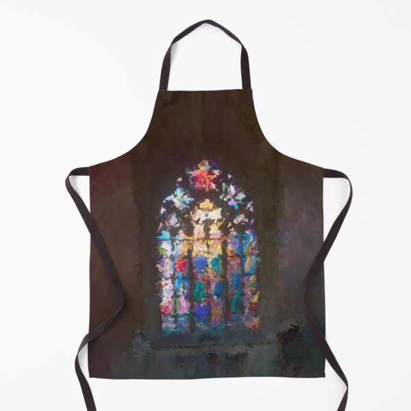 Item preview, Gothic Stained Glass Arch Window Church designed and sold by Dal Thibian.