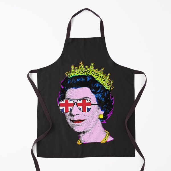 Item preview, British Queen Union Jack Sunglasses Pop Art Queen of England  designed and sold by bagenajayib.