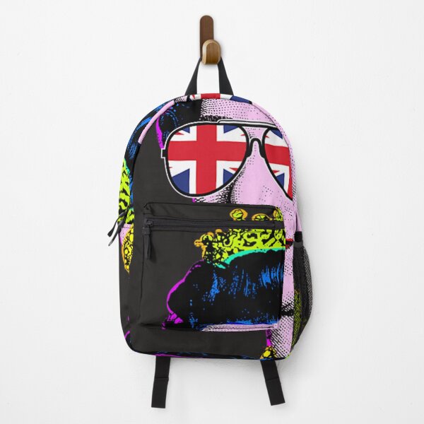 Item preview, British Queen Union Jack Sunglasses Pop Art Queen of England designed and sold by bagenajayib.