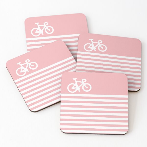 Item preview, Baby Pink Bike with Stripes designed and sold by XOOXOO.