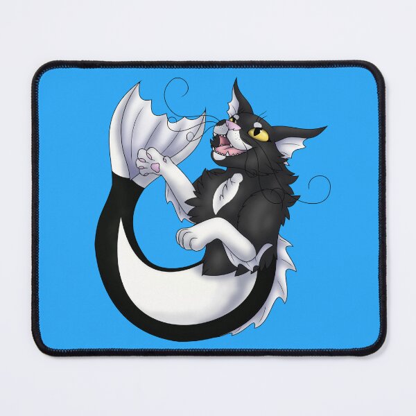 Item preview, Purrmaid: Tuxedo Bicolor designed and sold by spyroid101.