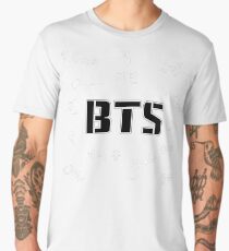 BTS Group (Black) Men's Premium T-Shirt