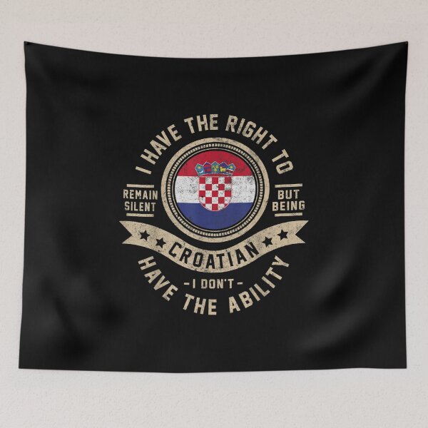 Item preview, Croatia Flag Proud Croats Men Women designed and sold by Gabeshaffer.
