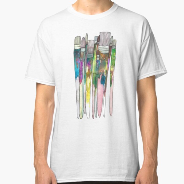 Paintbrushes Classic T-Shirt