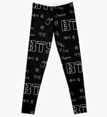 BTS Group (Black) Leggings