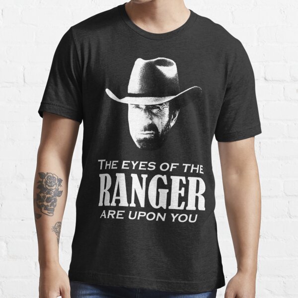 Mens Womens Tshirt Walker Texas Ranger Merchandise (Chuck Norris) Shirts  for Men Women Perfect Dad Mothers Day