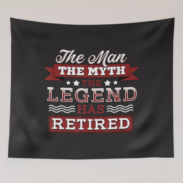 Item preview, Retirement Fun  The Man Myth Legend Has Retired designed and sold by XimenaLawrence.