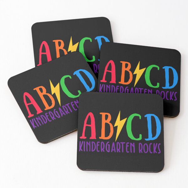 Item preview, ABCD Kindergarten Rocks Back in Class School designed and sold by Gabeshaffer.