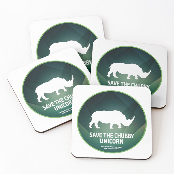 Item preview, Save The Chubby Unicorn at Dawn designed and sold by Save The Chubby Unicorn #RhinoConservation.
