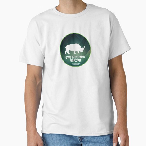 Save The Chubby Unicorn at Dawn Classic T-Shirt