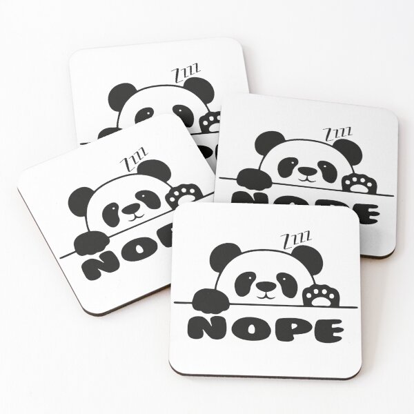 Item preview, Nope Panda designed and sold by madediss.
