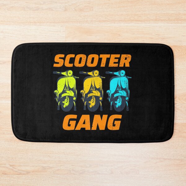 Item preview, Scooter Rider Gang Scootering Motorbike Moped Bike designed and sold by CuteDesigns1.