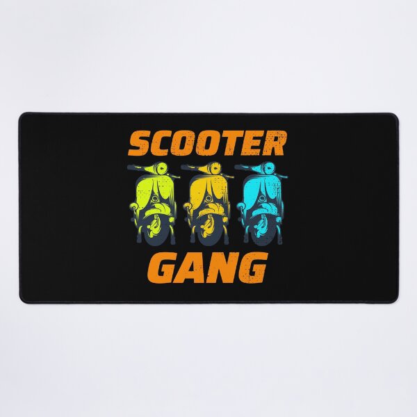 Item preview, Scooter Rider Gang Scootering Motorbike Moped Bike designed and sold by CuteDesigns1.