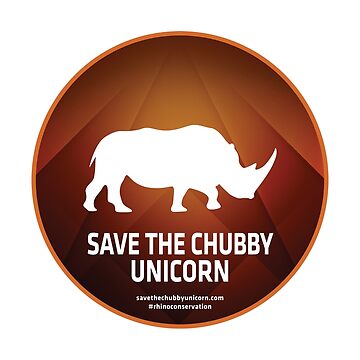 Artwork thumbnail, Save The Chubby Unicorn at Sunset by everymedia