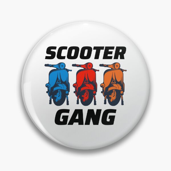 Artikelvorschau, Rollerfahrer Gang Scootering Motorrad Moped Fahrrad entworfen und verkauft von CuteDesigns1.