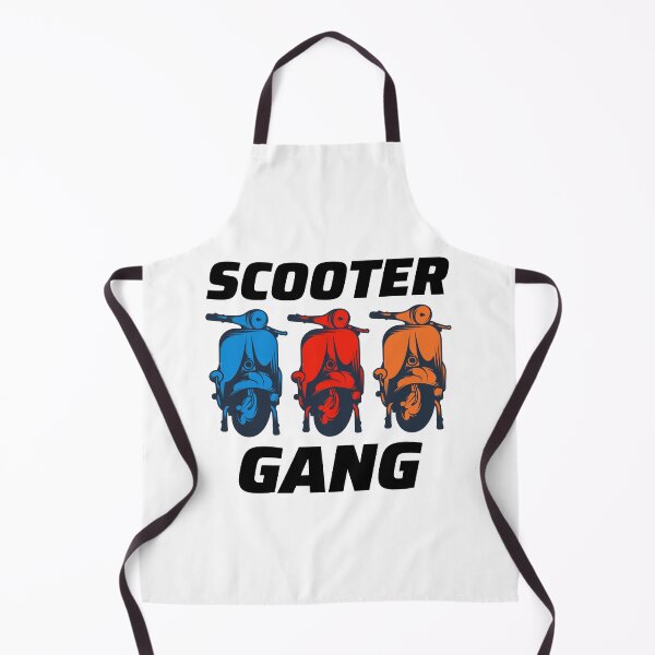Item preview, Pandilla de motociclistas Scootering Motocicleta Ciclomotor Bicicleta designed and sold by CuteDesigns1.