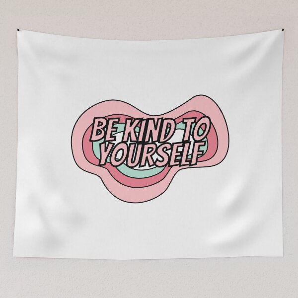 Item preview, Be Kind To Yourself Pink Topographic Geode designed and sold by Pink Ribbon.