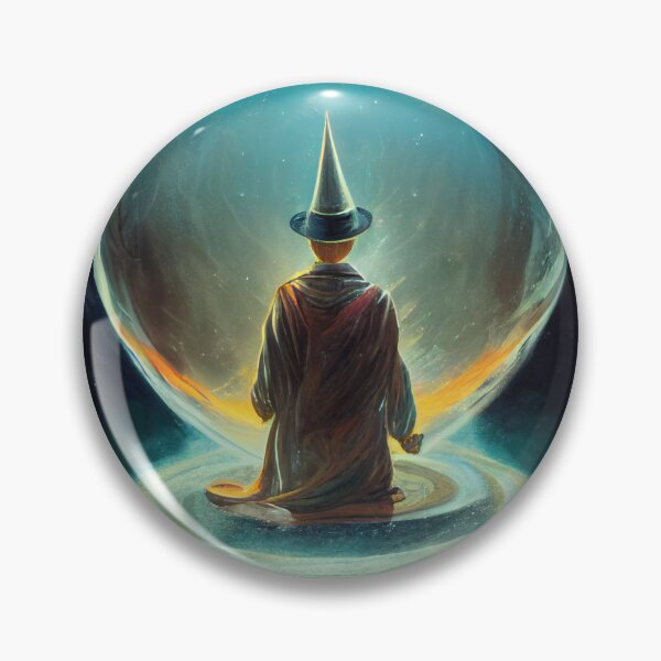 Item preview, Wizard Pondering an Orb designed and sold by DirtyBirdLad.