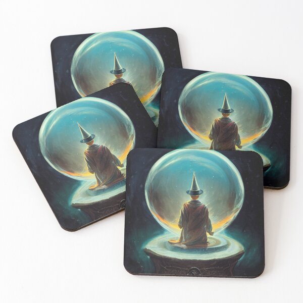 Item preview, Wizard Pondering an Orb designed and sold by DirtyBirdLad.