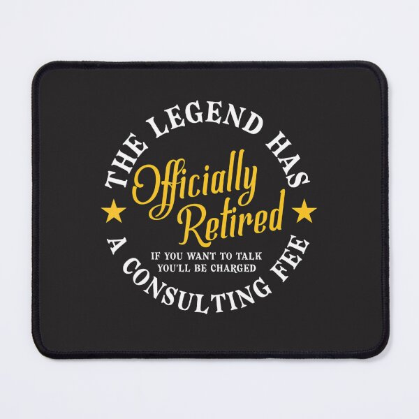 Item preview, The Legend Has Officially Retired Fun Retirement Men designed and sold by XimenaLawrence.