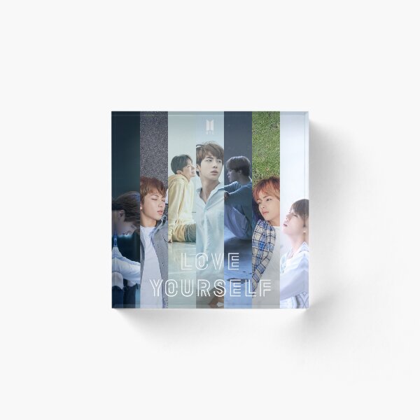 BTS LOVE YOURSELF Acrylic Block