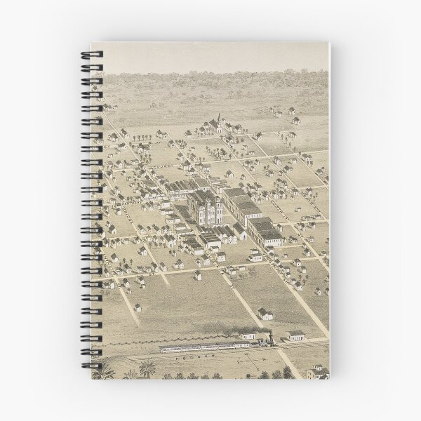 Item preview, Vintage Pictorial Map of McKinney Texas (1876) designed and sold by BravuraMedia.