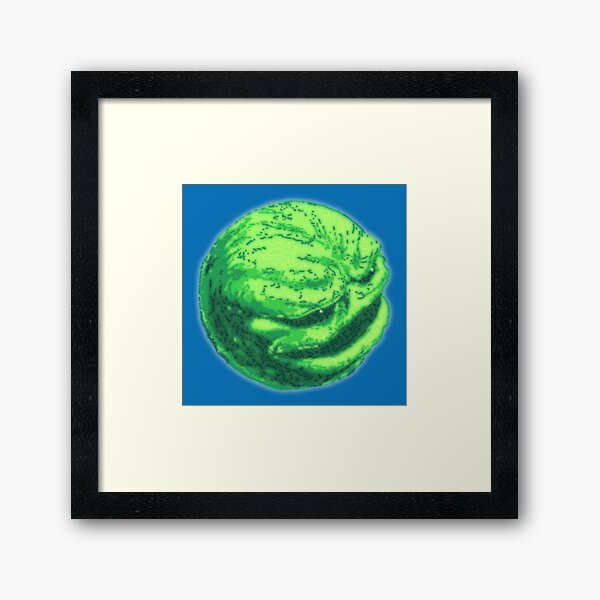 Whizz Ball Framed Art Print