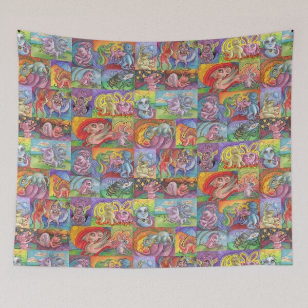 Item preview, "Imagine" mix pattern designed and sold by snailmakesart.