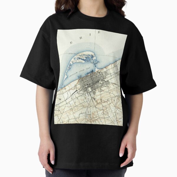Item preview, Vintage Map of Erie Pennsylvania (1899)  designed and sold by BravuraMedia.