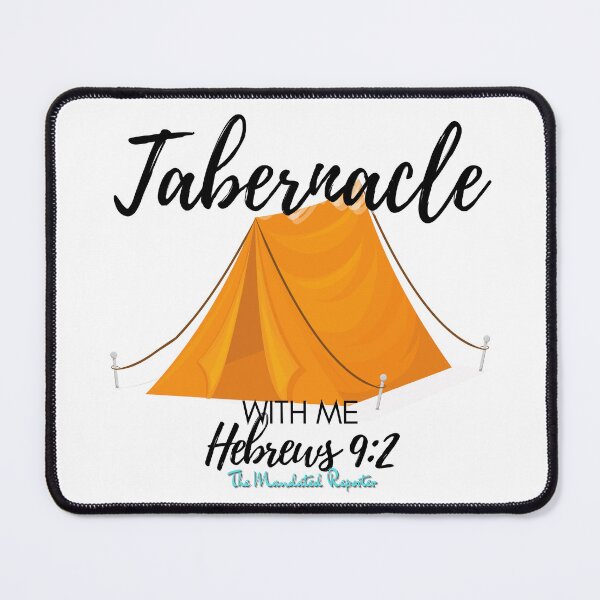Item preview, Tabernacle with Me - Hebrews 9:2 - White designed and sold by TheReporter1.