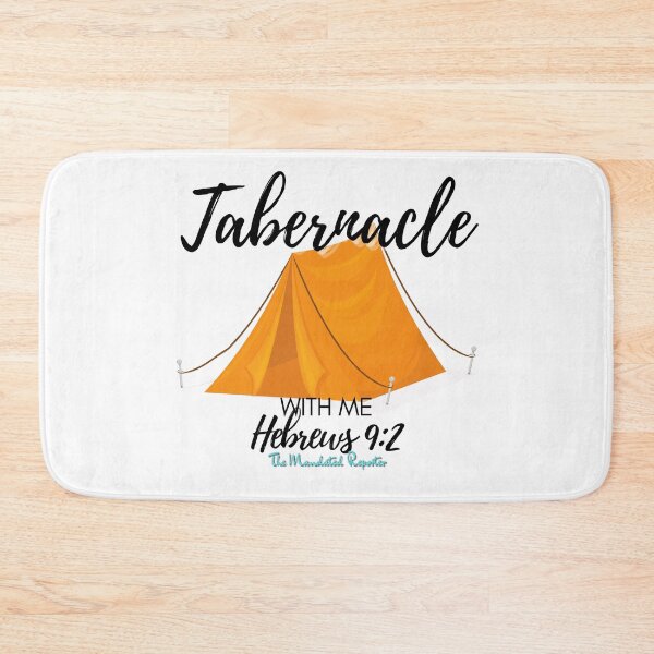 Item preview, Tabernacle with Me - Hebrews 9:2 - White designed and sold by TheReporter1.