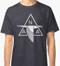 North American Aviation (NAA) Vintage Logo | Distressed White Classic T-Shirt