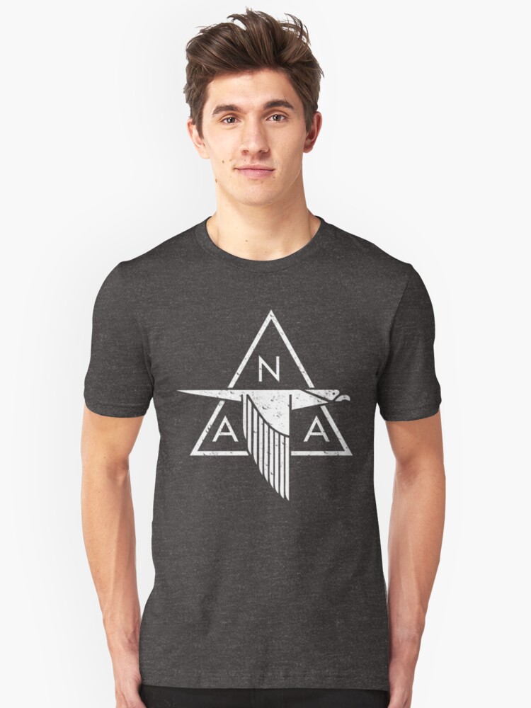 north american aviation t shirt