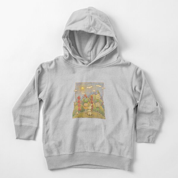 Rabbit and Fruit Forest Toddler Pullover Hoodie