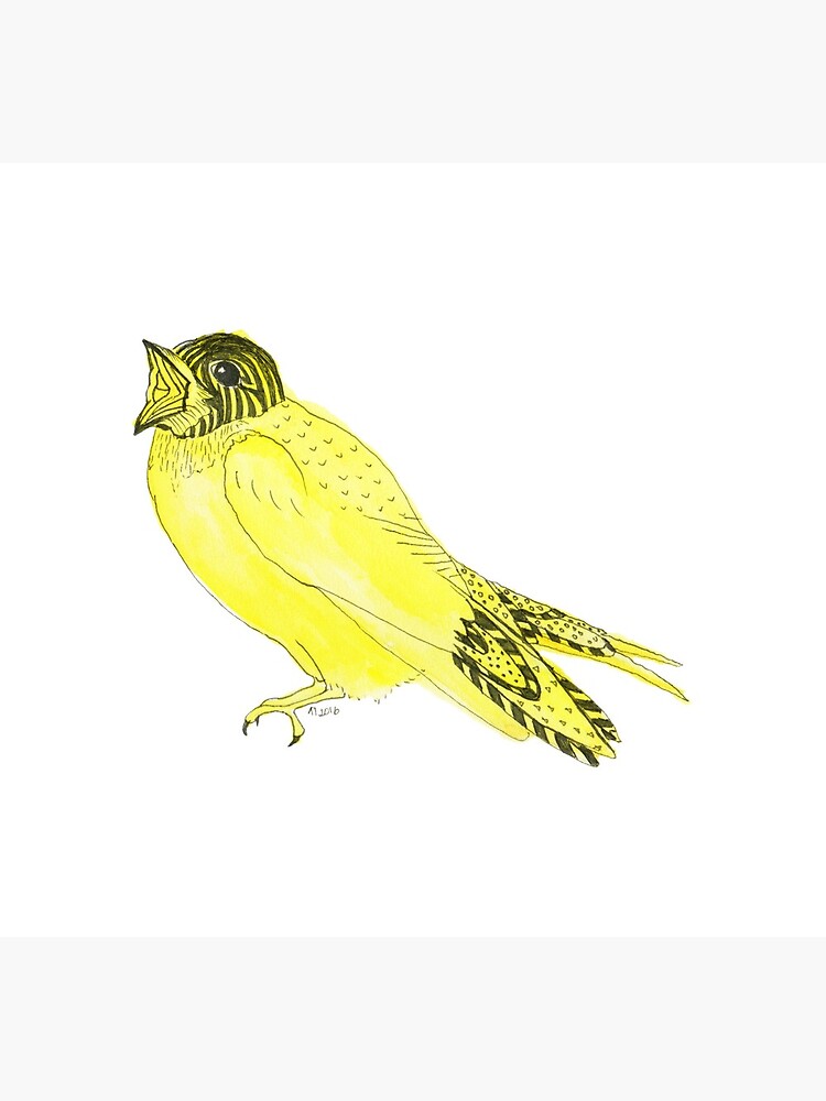 Yellow Soprano Swallow by lindaursin