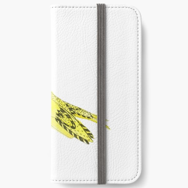 Yellow Soprano Swallow iPhone Wallet