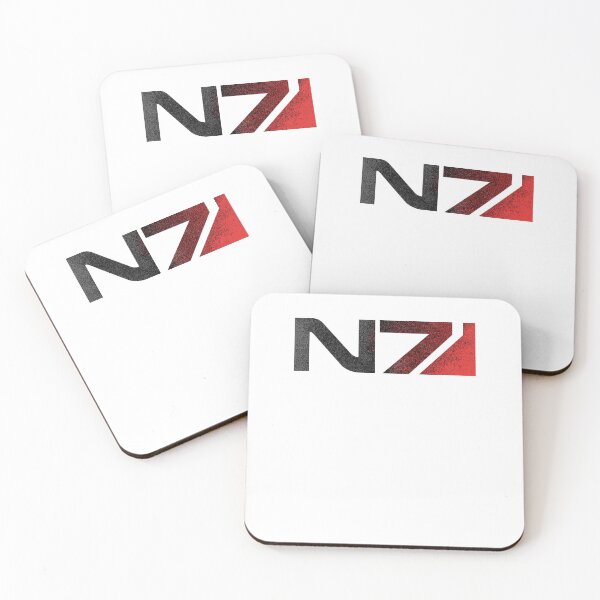 Item preview, Mass Effect N7 Distressed Logo designed and sold by JadeLymberopou.