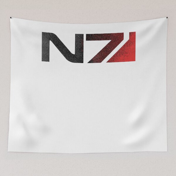 Item preview, Mass Effect N7 Distressed Logo designed and sold by JadeLymberopou.