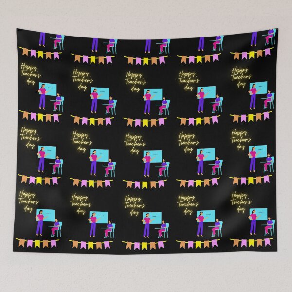 Item preview, happy teacher's day t-shirt designed and sold by satya881.