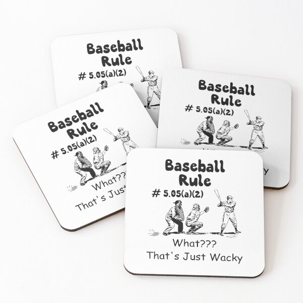 Item preview, Baseball Rule 5.05 (a)(2) Baseball's Wacky Rule designed and sold by Oaks Creations.