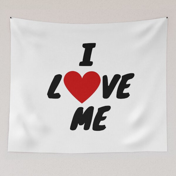 Item preview, I Love Me with Heart Shape designed and sold by MyArt23.