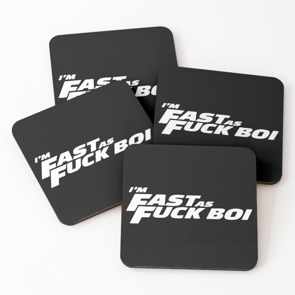 Item preview, I'm Fast As Fuck Boi Funny designed and sold by RhysDonald1.